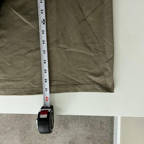 Brown vintage 90s Idaho graphic tee wirth snow mountain forest buck deer scene - Picture 5 of 8